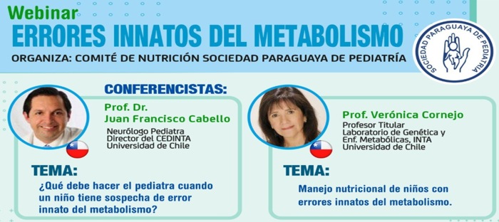 Webinar Errores innatos del Metabolismo