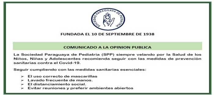 COMUNICADO A LA OPINION PUBLICA