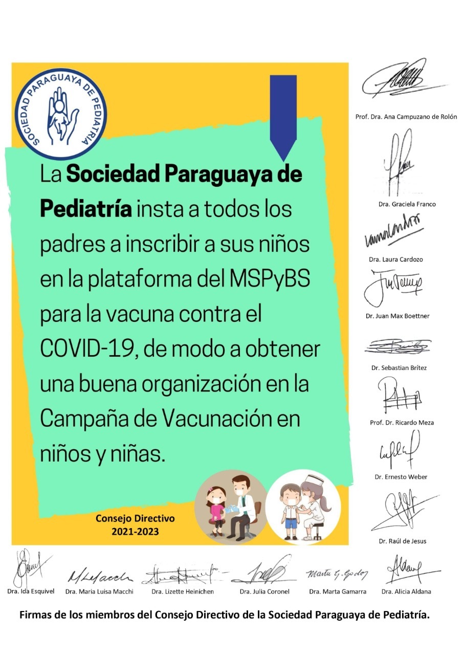 Vacunas COVID-19 Niñas/Niños