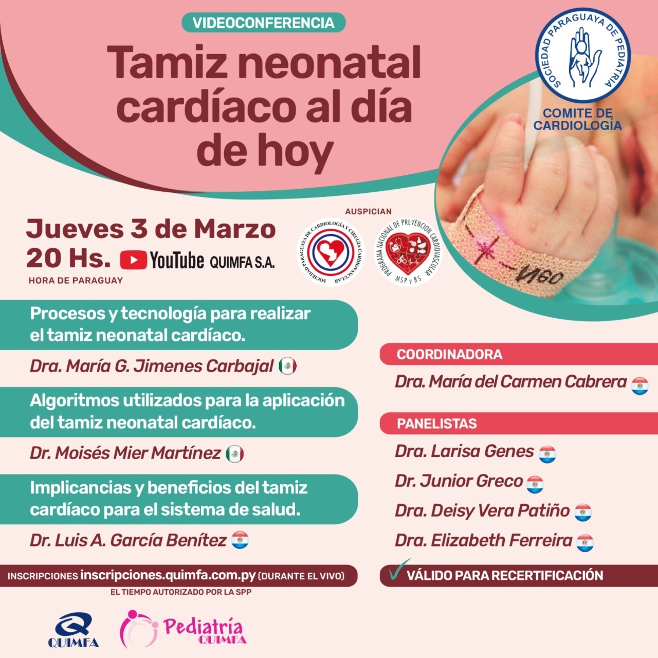 Tamiz neonatal cardiáco al día de hoy