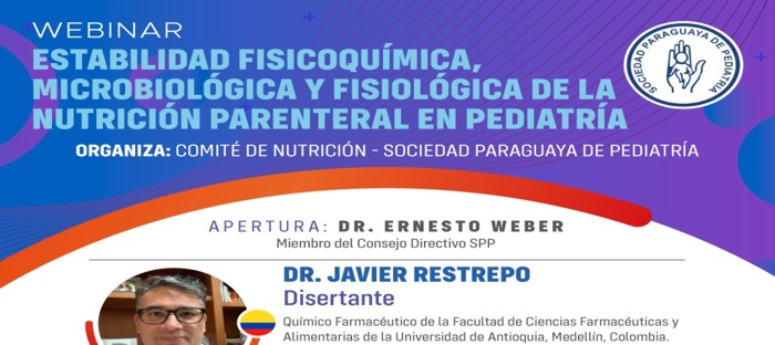 Estabilidad Fisicoquímica, Microbiológica y fisiológica de la Nutrición Parenteral en Pediatría