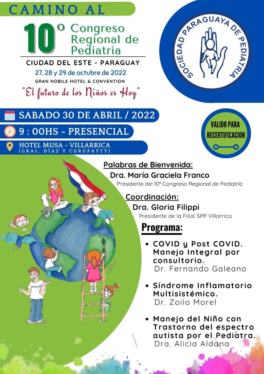 Camino al 10° Congreso Regional de Pediatría