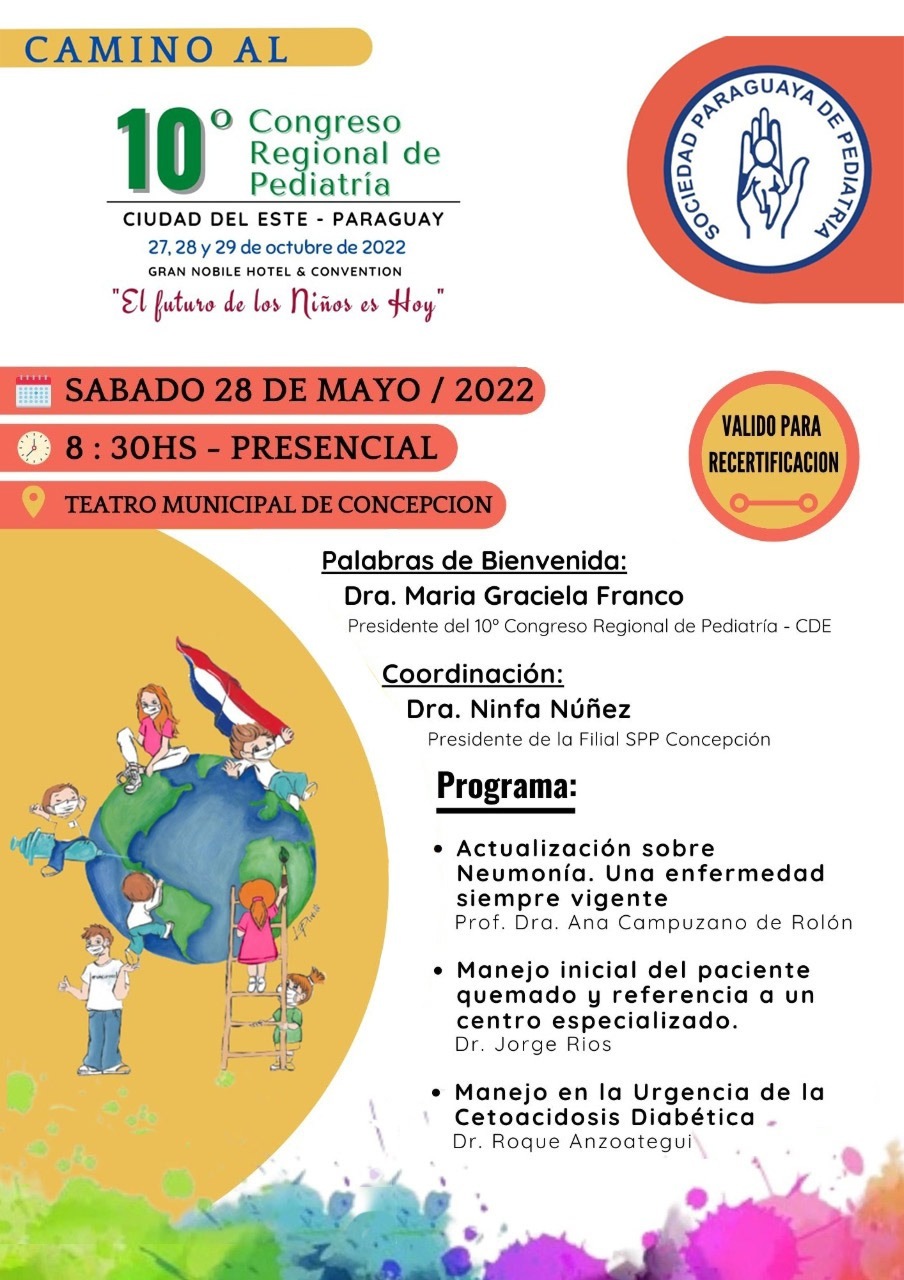 Camino al 10° Congreso Regional de pediatría