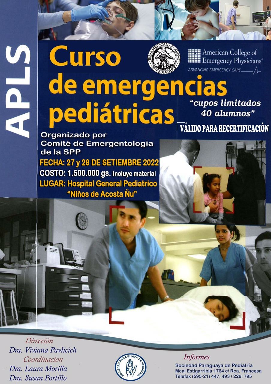 Curso de emergencias pediátricas