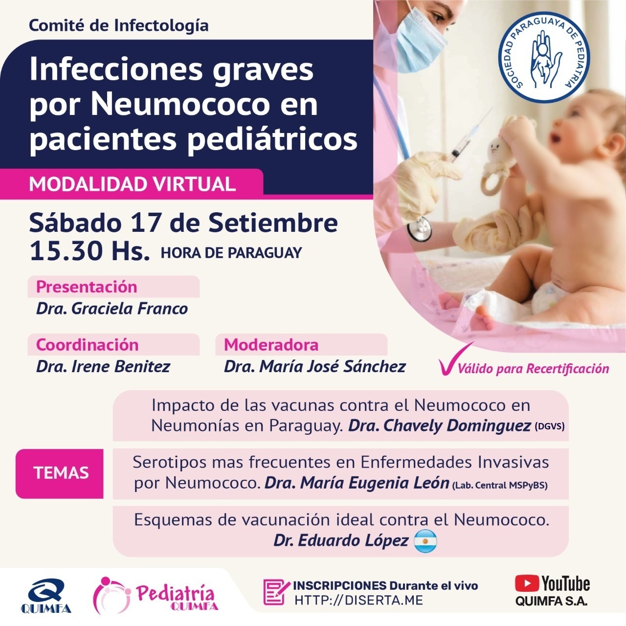 Infecciones graves por Neumococo en pacientes pediátricos