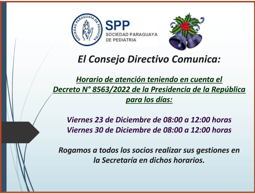 El Consejo Directivo Comunica: