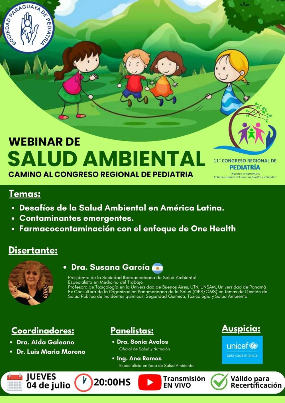 Webinar SALUD AMBIENTAL