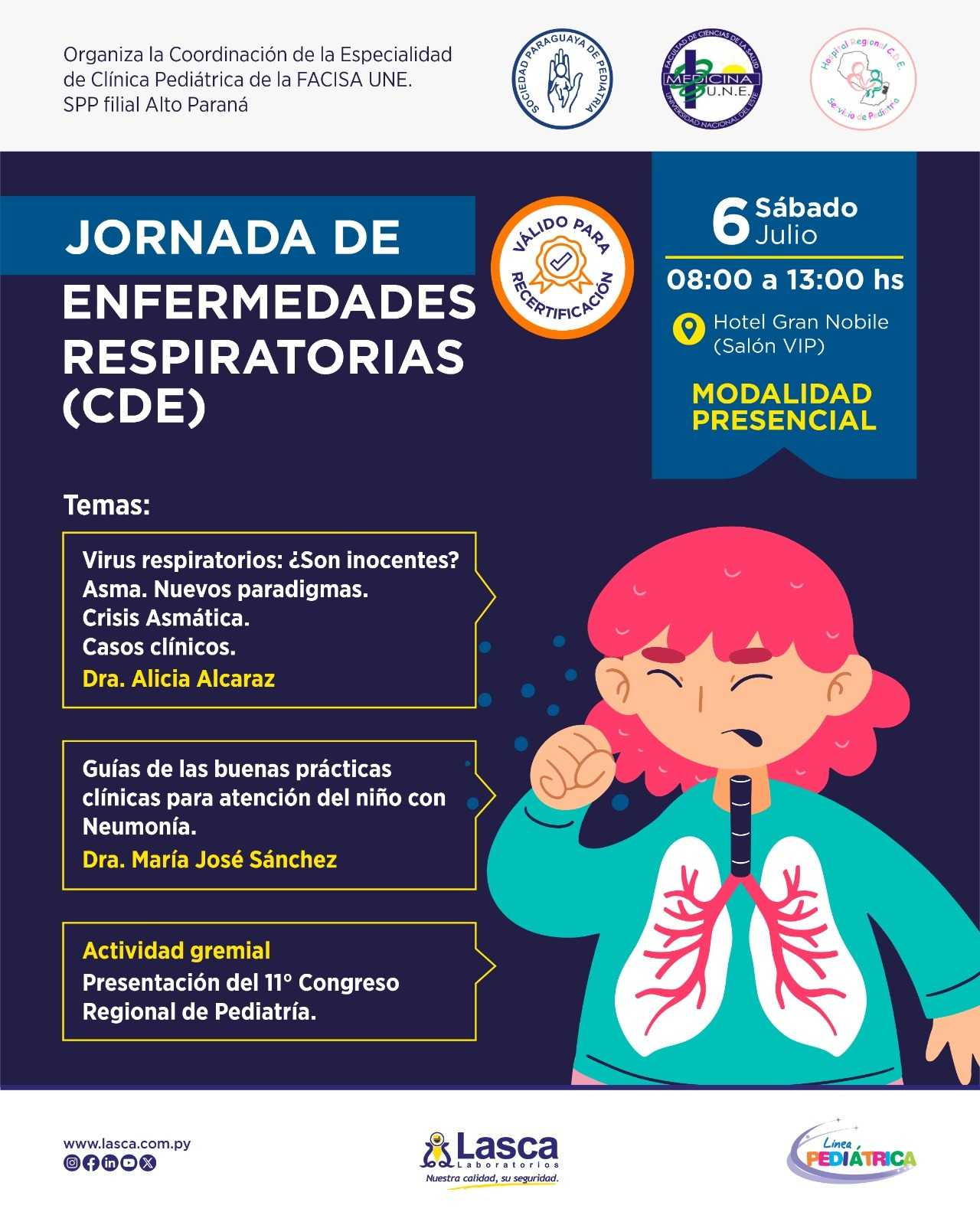 Jornada de Enfermedades Respiratorias CDE