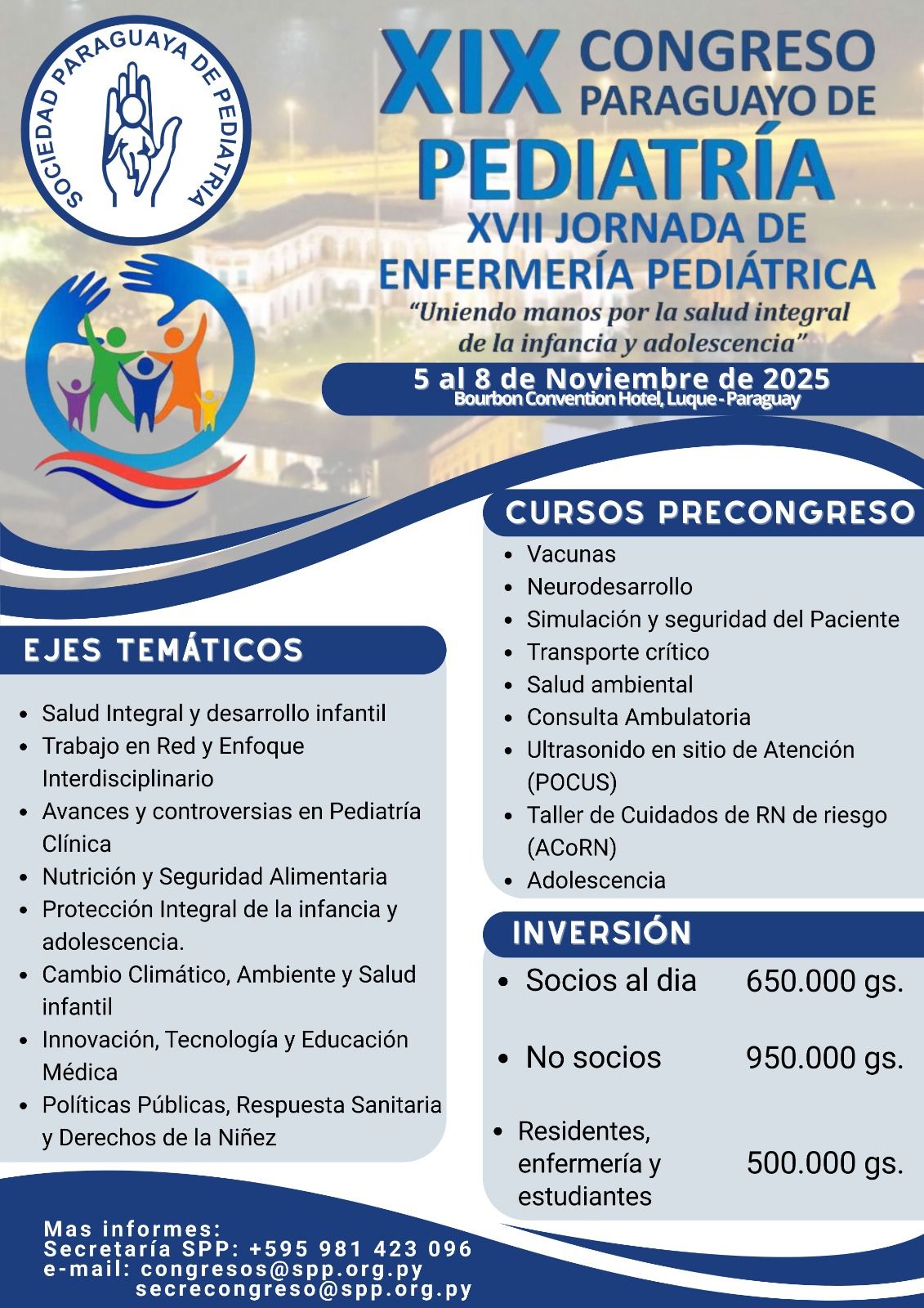 XIX Congreso Paraguayo de Pediatría