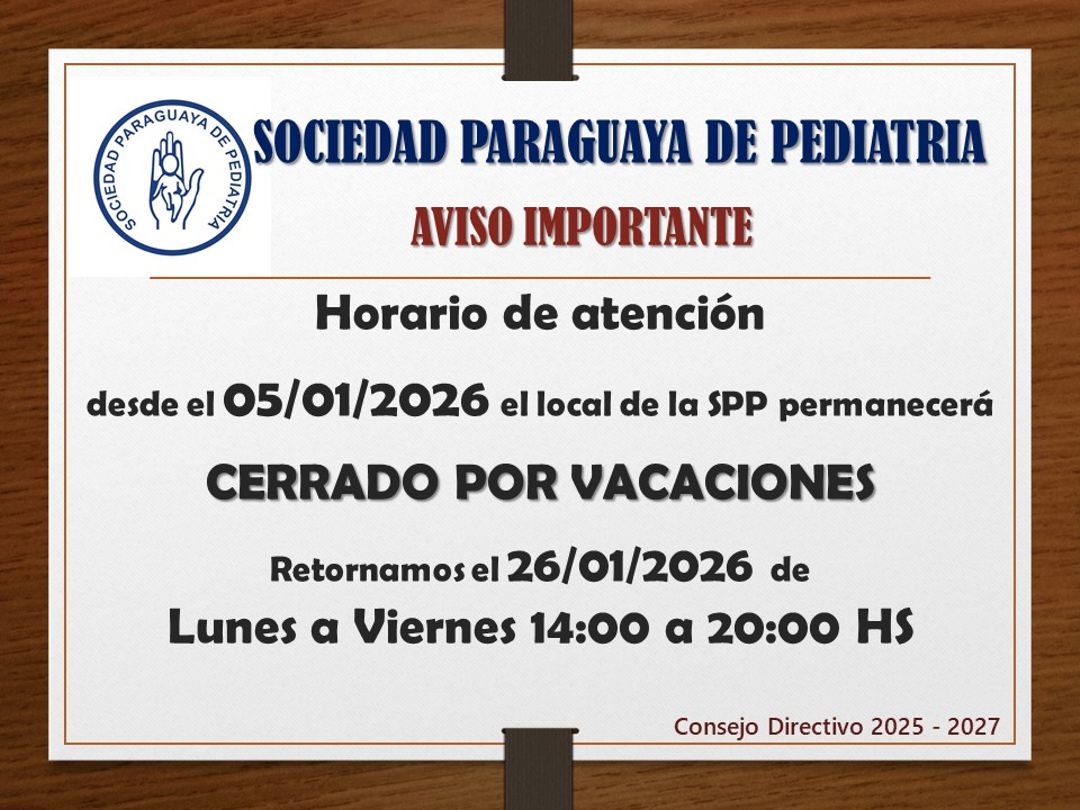 Cerrado por VACACIONES