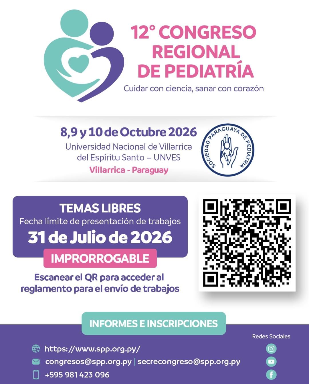 12° Congreso Regional de Pediatría – Temas Libres